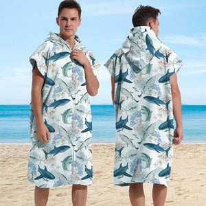 Adult Zipper Style - White Shark Group