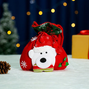 Snowflake Velvet Bear