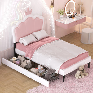 White + PU + Twin
