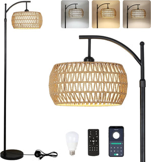 Brown+Black+Rattan+Metal