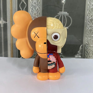Monkey 18cm - coffee