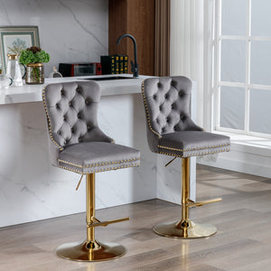 Gray + Velvet + Foam