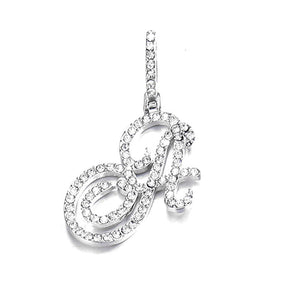 Silver single letter A