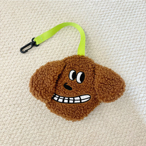 Brown Toothy Poop Bag