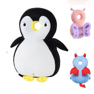 Little Penguin Crystal Velvet Headrest