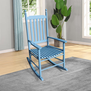 Blue + Solid Wood