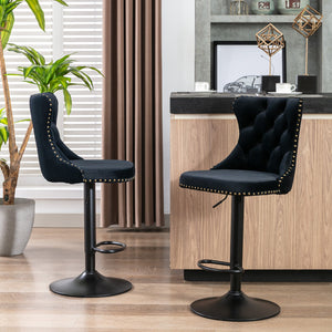 Black + Velvet + Foam
