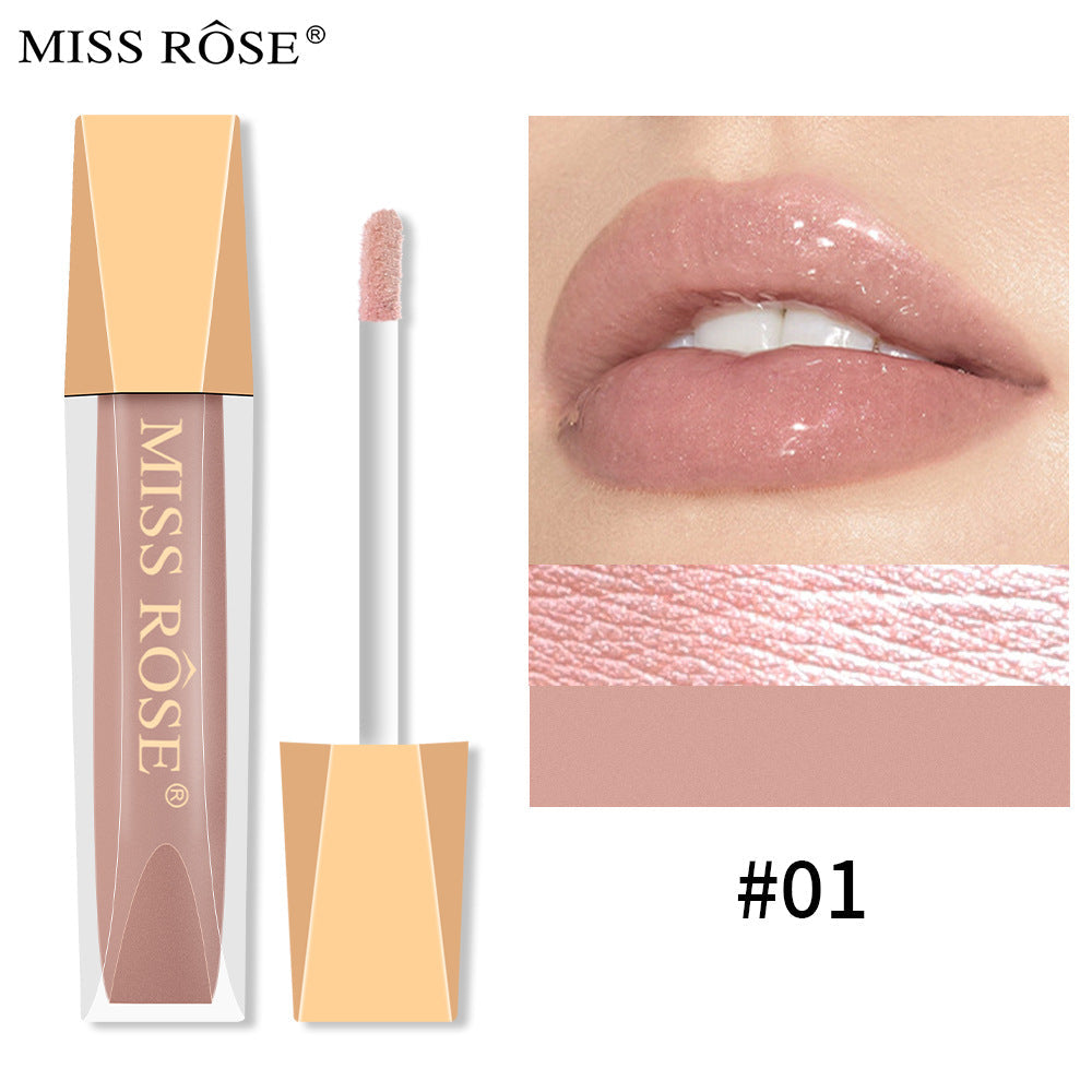 Matte Lip Gloss Liquid Pearlescent Lip Gloss Non Fading Non Stick Cup Velvet Lip Glaze Lipstick