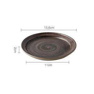 Breakfast Cup Single Dish - Dark Brown