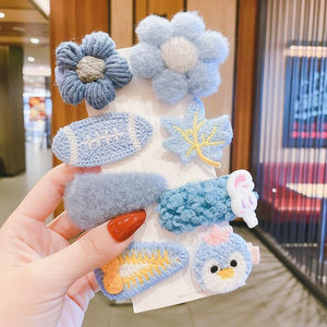 4# Blue penguin 8 pcs set