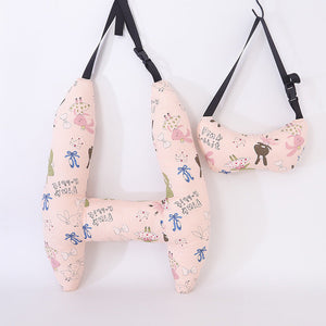 Pink Rabbit+Headrest