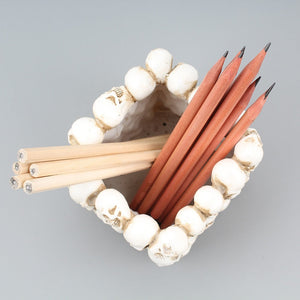 Square pen holder