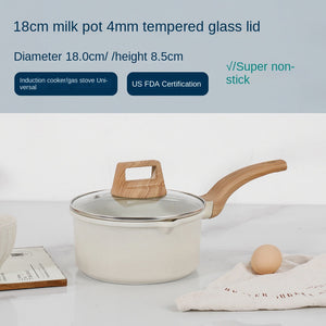 18cm with tempered glass cover