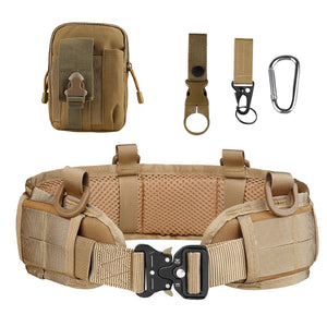 Belt khaki+belt cover+bag+3