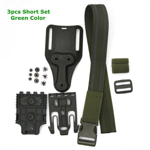 3pcs Short Set Green Color