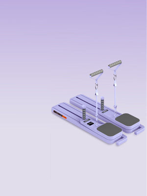【 Upgraded 】 Purple+Upgraded Rally Rope+Upgraded Smart Screen