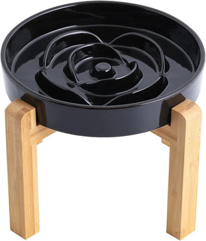 Black Slow Feeder Elevated