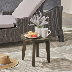 Grey + Acacia Wood