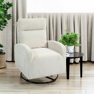 Beige + Fabric+Metal