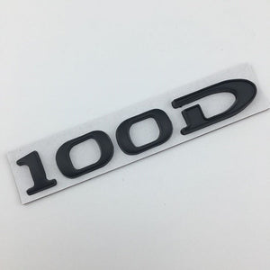 100D all black