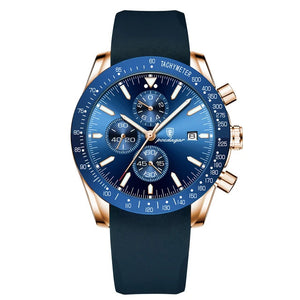 Gold Blue Silicone