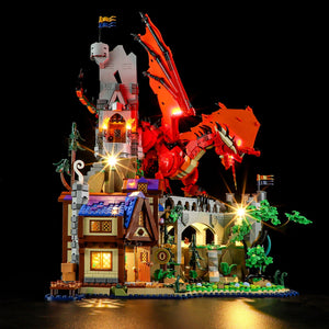 LLK648-21348 Dragon and Dungeon Red Dragon Legend LED Light