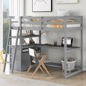 Gray + Pine