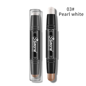 03# Pearly white + dark coffe