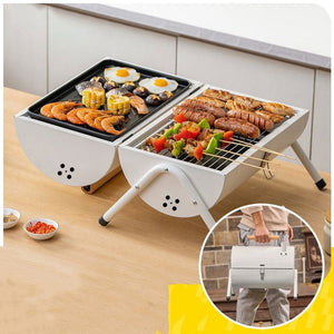 White grill + baking tray
