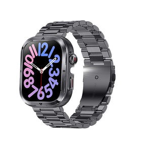Black steel belt