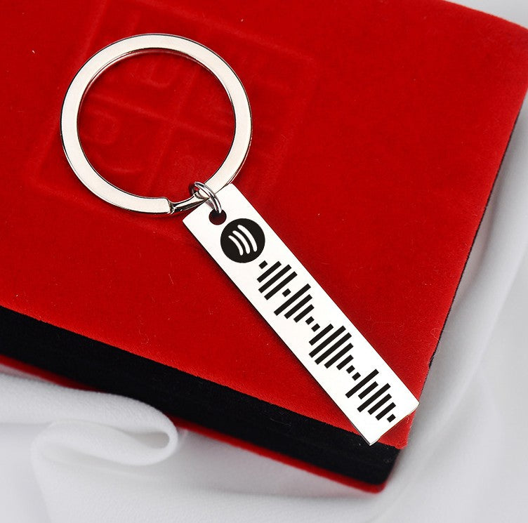 Men Stainless Steel Keyring Jewelry