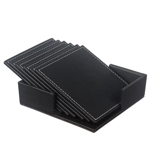 Square black car line