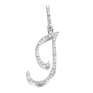 Silver single letter I
