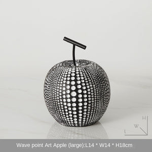 Polka Dot Art Apple (Large)