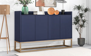 Navy + Particle Board