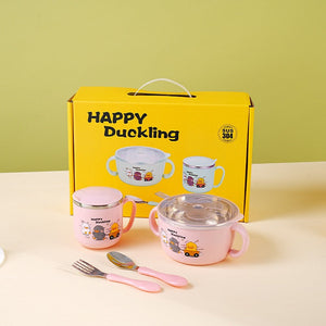 Pink Duckling 4-piece Set