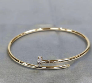 Slim Edition [Head and Tail Diamond] Gold Color