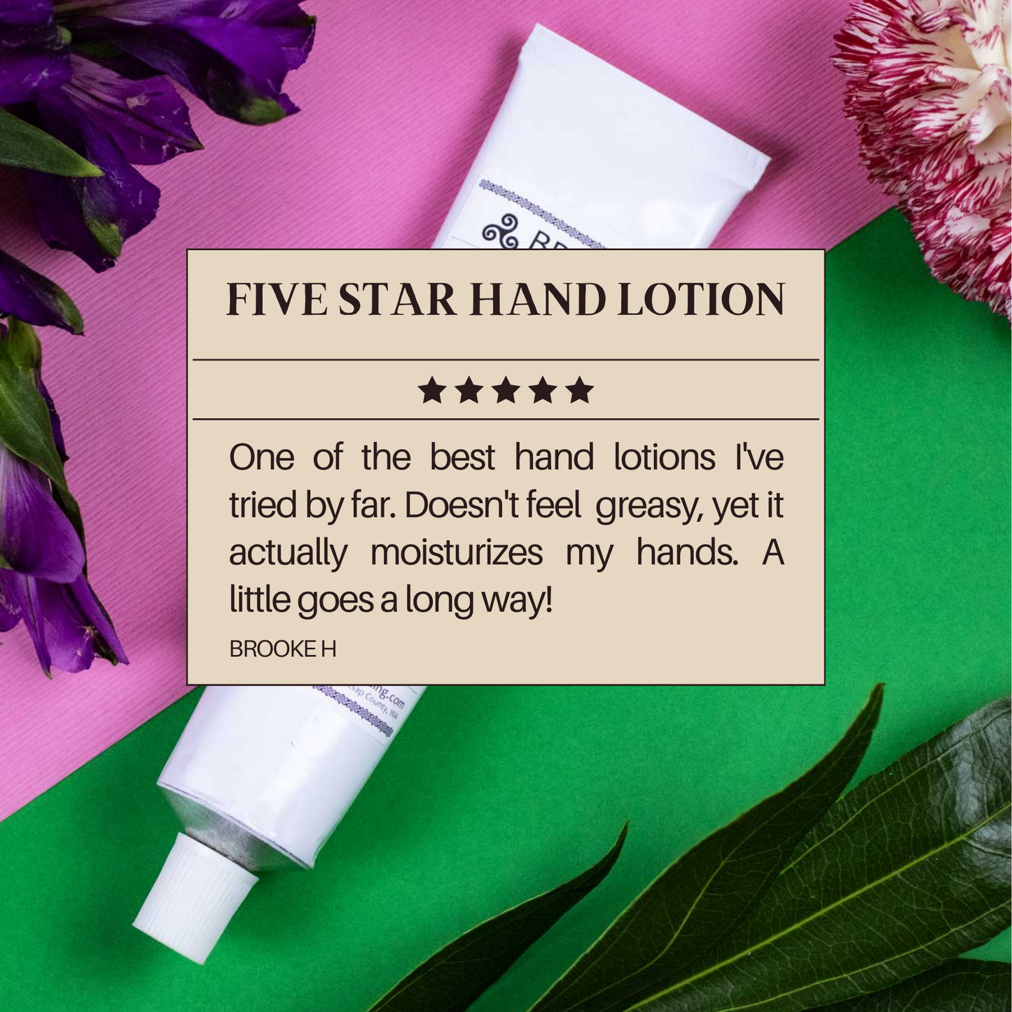 Forest Blend Natural Hand Lotion - Juniper, Pine, Balsam, Cedar, and Lime