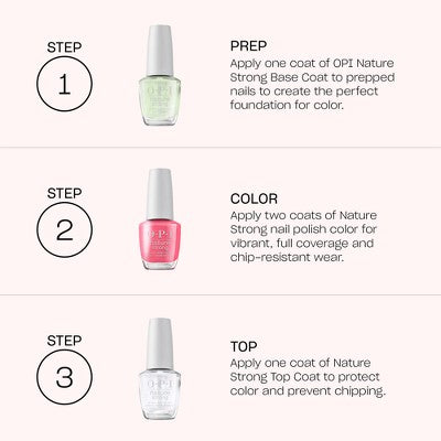 OPI Nature Strong Nail Polish Big Bloom Energy 0.5 fl oz - New