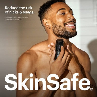 MANSCAPED The Beard Hedger SkinSafe Cordless Beard Trimmer - New