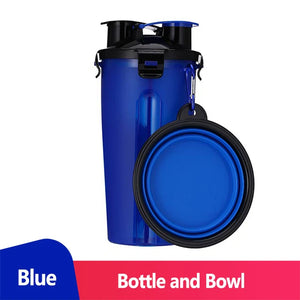 Bowl Bottle Blue