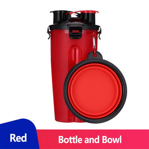 Bowl Bottle Red