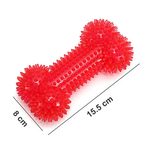 Red Bone Dog Toy