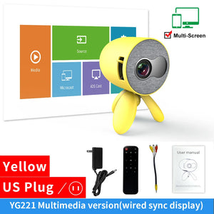 YG221 Yellow US Plug