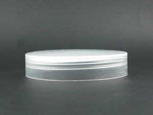 clear plastic cap