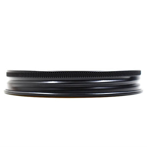 black aluminum cap