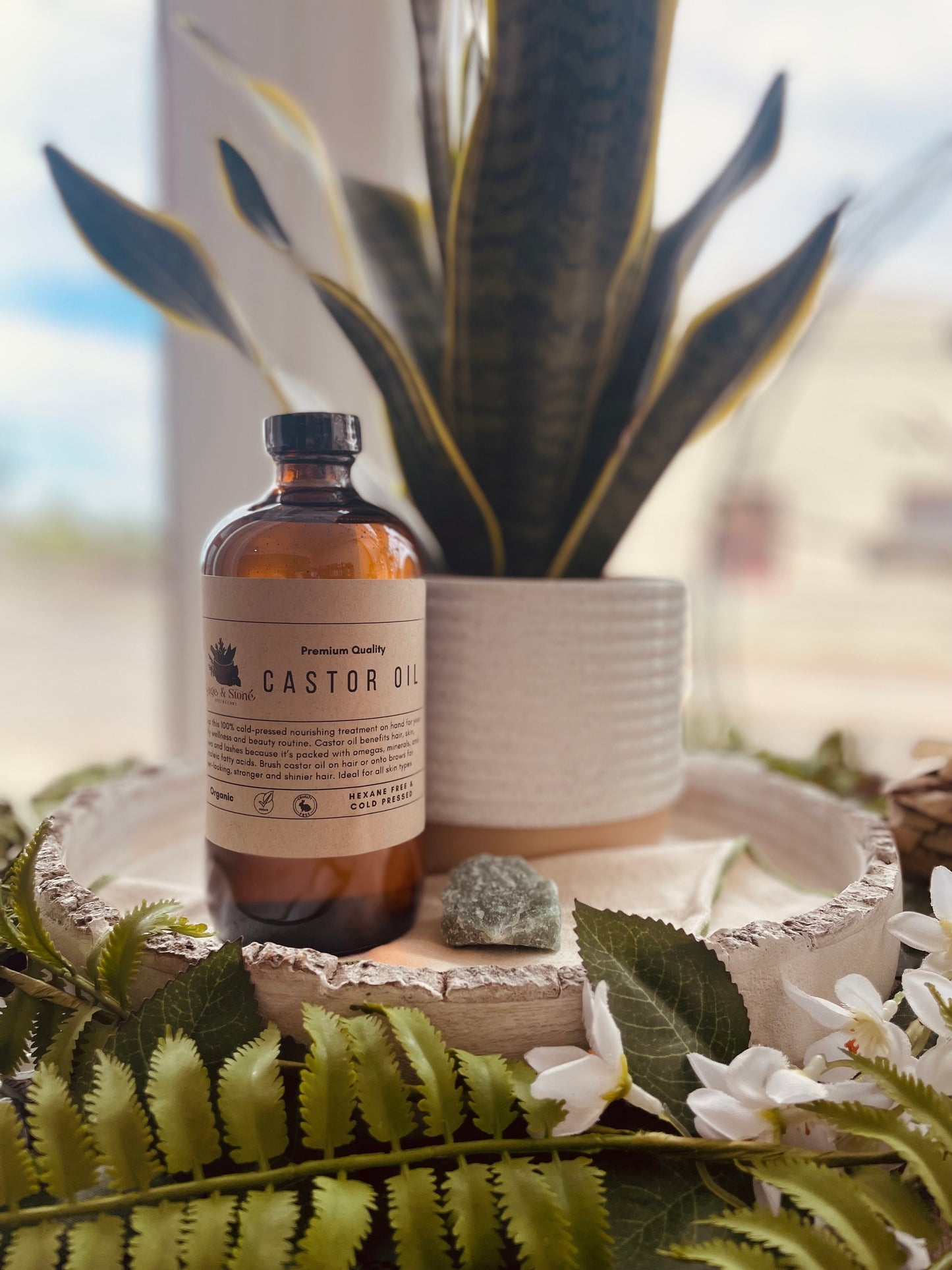 Organic Cold Pressed Castor Oil