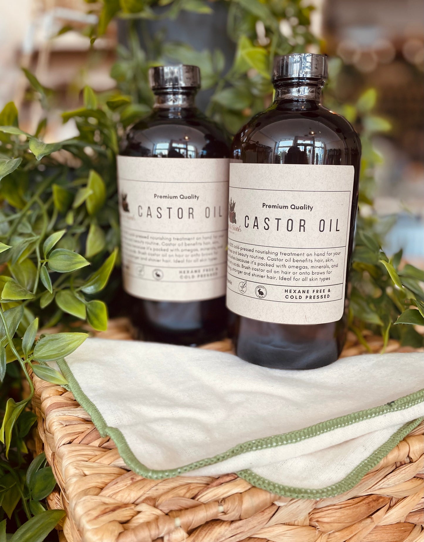 Organic Cold Pressed Castor Oil