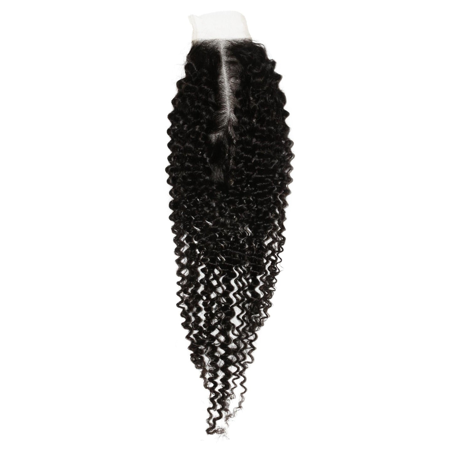 Jerry Curl 2x6 Transparent Lace Human Hair Closure