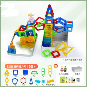 Mini portable magnetic sheets 60 pieces
